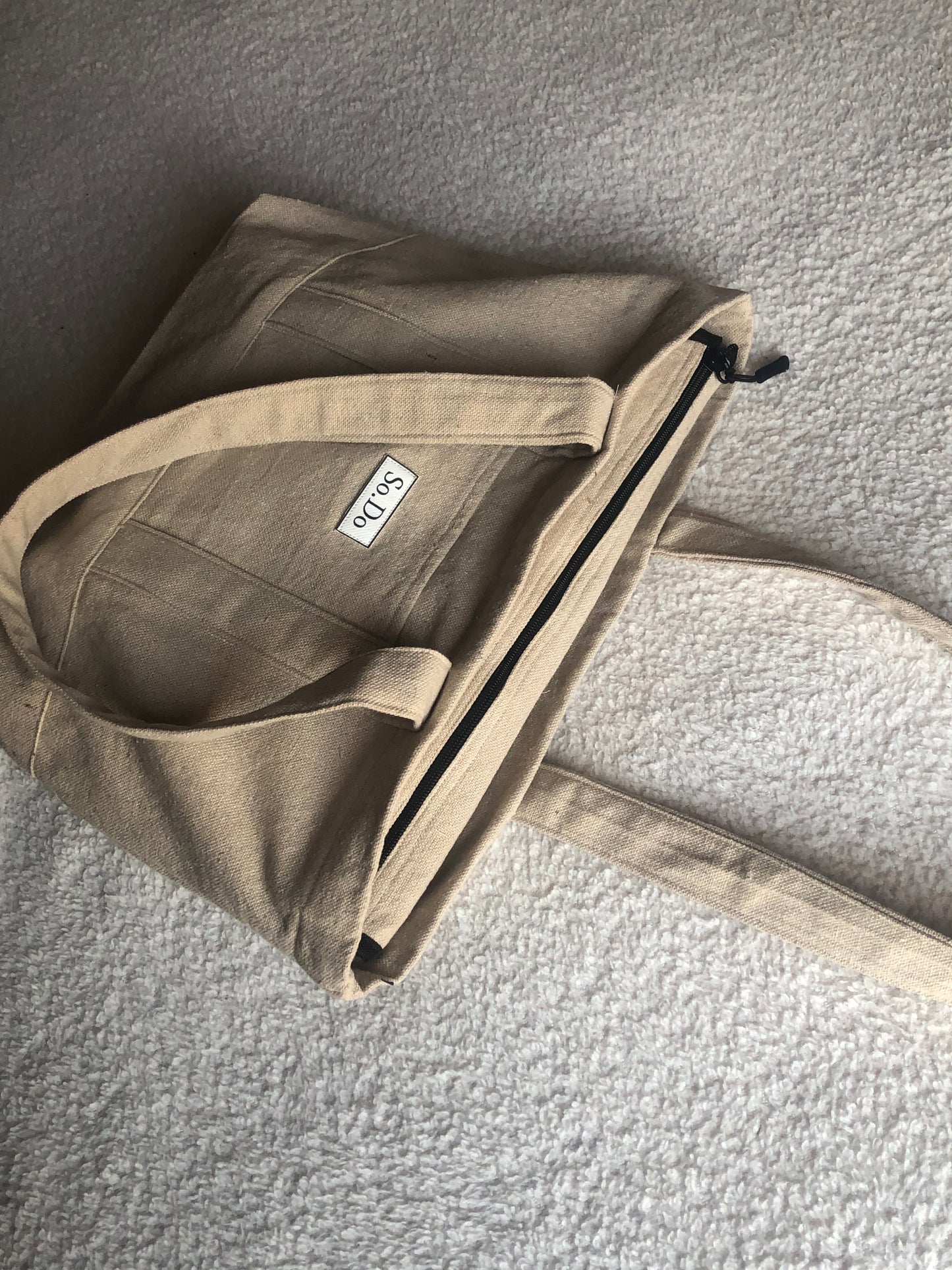 Gift tote bag (zipper)