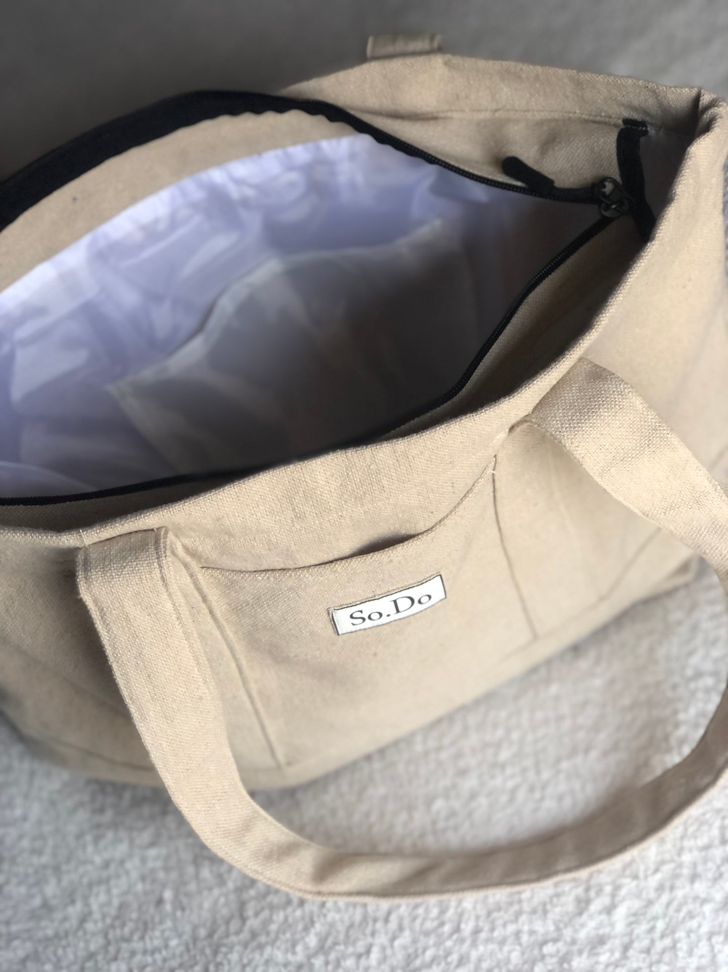 Gift tote bag (zipper)